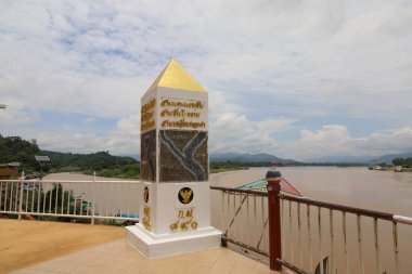 Chiang Rai, Tayland-28 Temmuz 2020: Tayland Altın Üçgeni