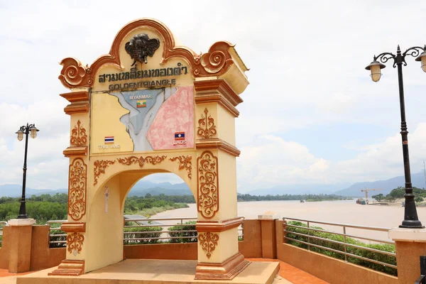 Chiang Rai, Tayland-28 Temmuz 2020: Tayland Altın Üçgeni