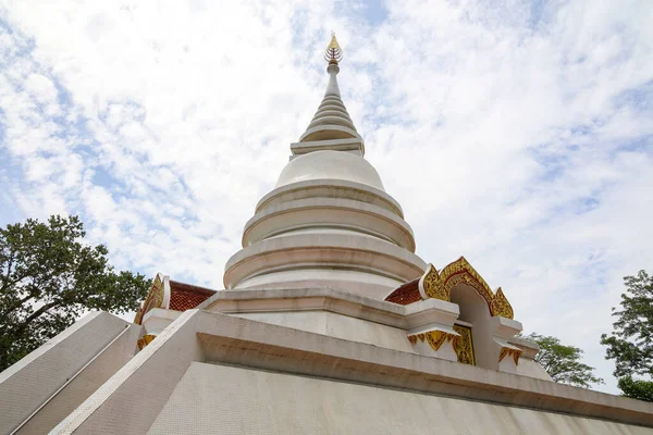 Чианг Рай Таиланд Июля 2020 Белый Чач Храме Ват Пхра — стоковое фото