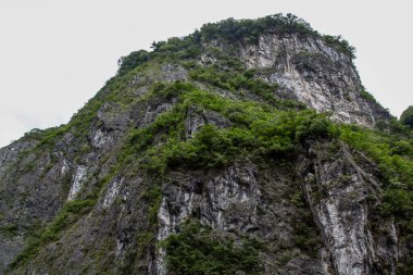 Hualien, Tayvan 'daki Taroko Ulusal Parkı manzarası.