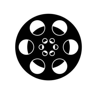  film çerçeve filmi oynatın simge vektör çizim