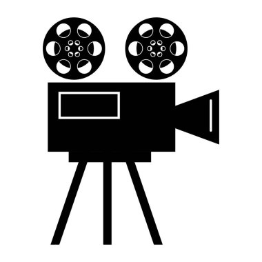  film çerçeve filmi oynatın simge vektör çizim