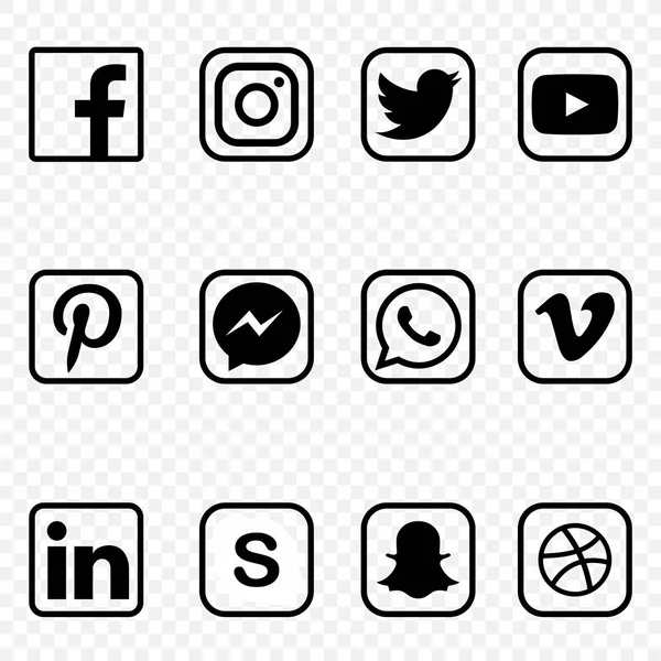 Icones Facebook Whatsapp Vectores Graficos Imagenes Vectoriales Depositphotos Icones Facebook Whatsapp Vectores Graficos Imagenes Vectoriales Depositphotos