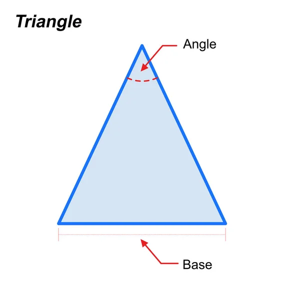 几何和数学分支的定义 用于处理白色背景矢量图中的点 曲面和实体 — 图库矢量图片