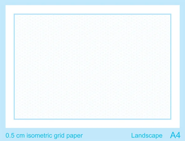 Isometrisches Gitterpapier Isometrisches Gittervektorbild Isometrisches Gitterdiagramm — Stockvektor
