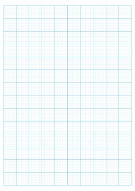 mavi ızgara kağıt 2,0 cm a4 ızgara ve grafik ölçek 1:50 vektör illüstrasyon