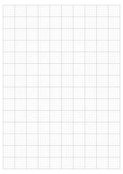 Монохромная Сетевая Бумага Grid Graph Scale Векторная Иллюстрация — стоковый вектор