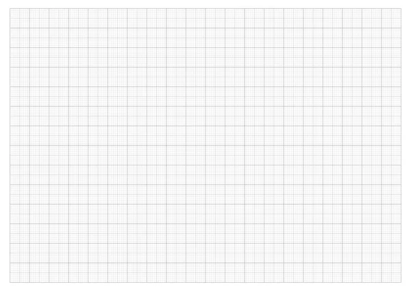 Монохромний Ґратковий Папір Ґратка Масштаб Графіку Векторні Ілюстрації — стоковий вектор