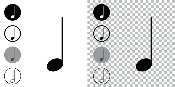 音乐符号 音乐符号的元素 图标和注释 音乐图标矢量 — 图库矢量图片