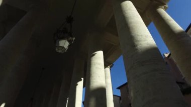 Vatikan, Roma, İtalya. St. Peter Kilisesi, Vatikan 'da Rönesans tarzında inşa edilen bir kilisedir..