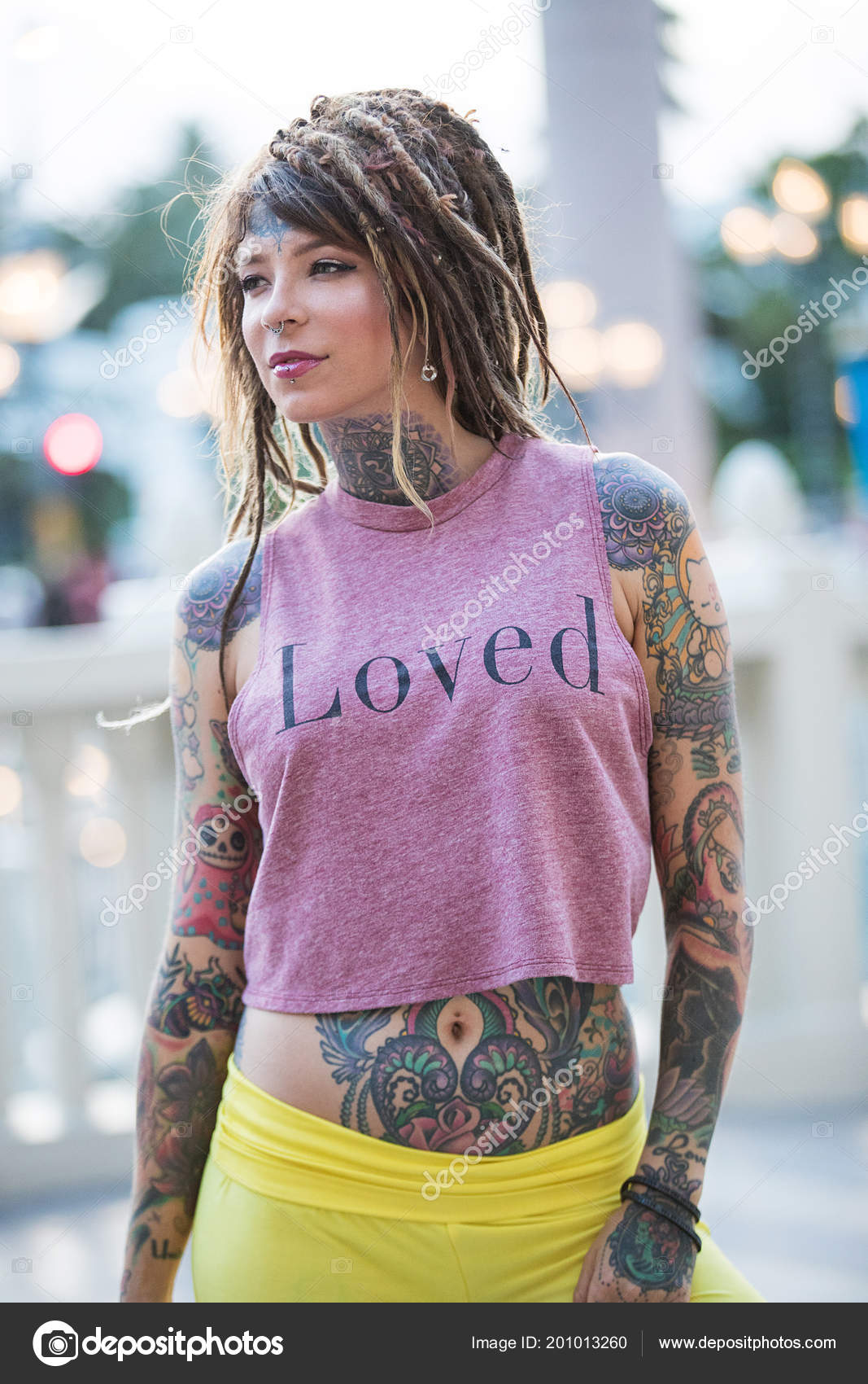 Hippie Girl Tattoos Beautiful Hippie Girl Tattoos