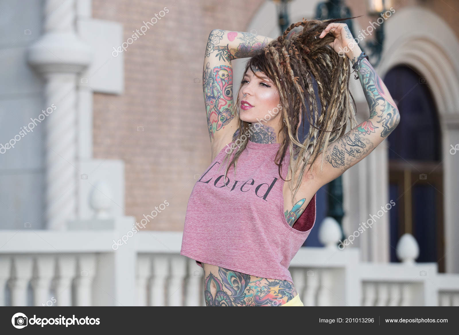 Hippie Woman Tattoo Beautiful Hippie Woman Tattoos