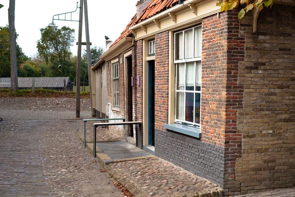 Details Traditional Fisherman Village Open Air Museum Zuiderzeemuseum Netherland — Stock Photo, Image