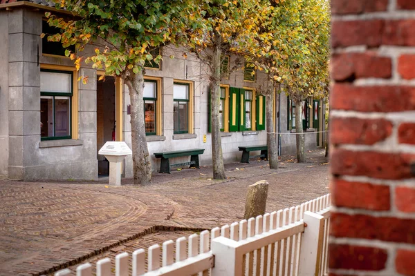 Details Aus Dem Traditionellen Fischerdorf Freilichtmuseum Zuiderzeemuseum Niederlande — Stockfoto