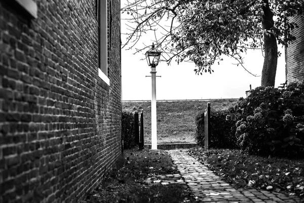 Détails Culture Néerlandaise Pêche Ancien Zuiderzee Dans Musée Patrimoine Hollandais — Photo