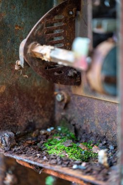 Terk edilmiş bir urbex konumundan ayrıntılar