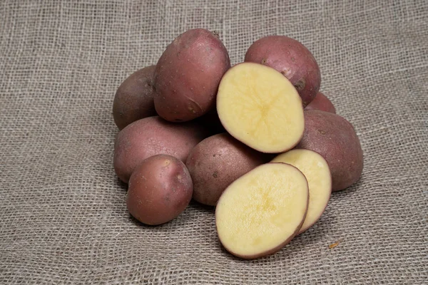 Foto einer Gemüsekartoffel. Obst Gemüse Kartoffeln. — Stockfoto