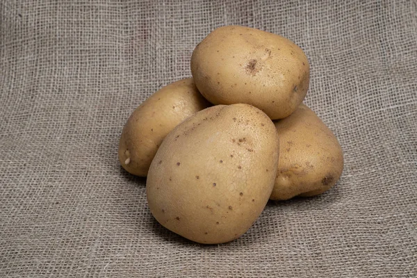 Foto einer Gemüsekartoffel. Obst Gemüse Kartoffeln. — Stockfoto