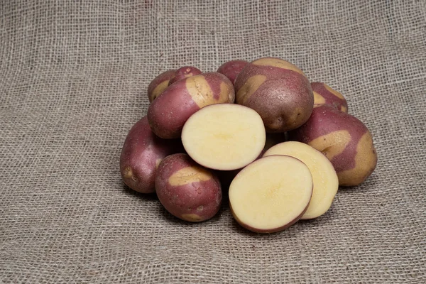 Foto einer Gemüsekartoffel. Obst Gemüse Kartoffeln. — Stockfoto