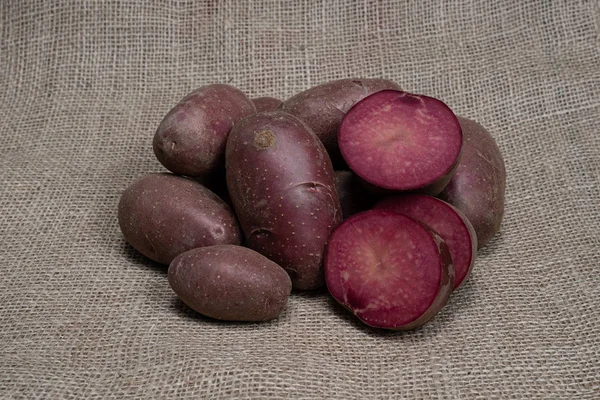 Foto einer Gemüsekartoffel. Obst Gemüse Kartoffeln. — Stockfoto