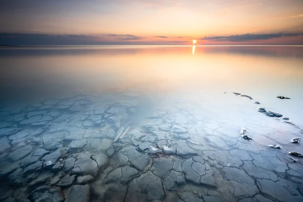 Hollanda Nın Friesland Eyaletindeki Gelgit Bataklığı Ulusal Parkı Unesco Dünya — Stok fotoğraf