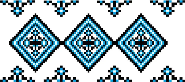 desen piksel cinsinden (prevealing renkler: mavi ve siyah nüansları)