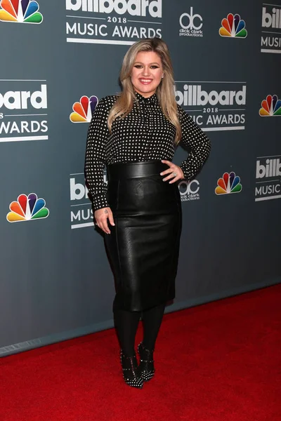 LOS ÁNGELES - 17 DE MAYO: Kelly Clarkson en el 2018 Billboard Music Awards Host Photo Call en Universal Studios el 17 de mayo de 2018 en Universal City, CA / ImageCollect —  Fotos de Stock