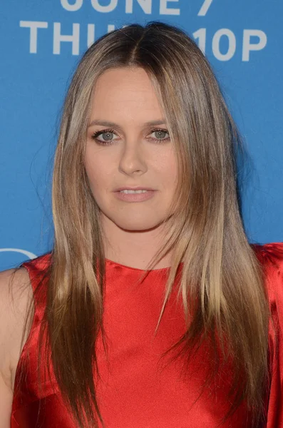 Schauspielerin alicia silverstone — Stockfoto