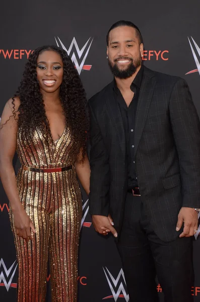 Jimmy Uso, Naomi — Stock Photo, Image