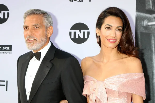 George Clooney, Amal Clooney — Stock Photo, Image