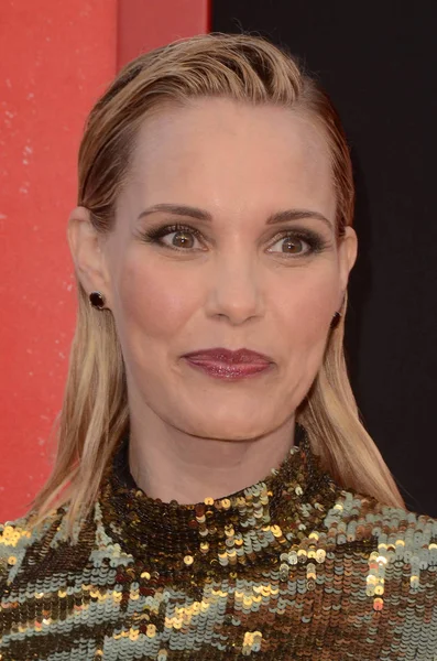 Schauspielerin leslie bibb — Stockfoto