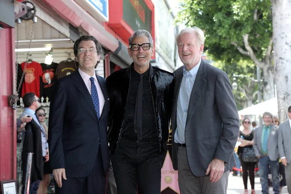 Jeff Goldblum, normą Eisen, Ed Begley Jr — Zdjęcie stockowe