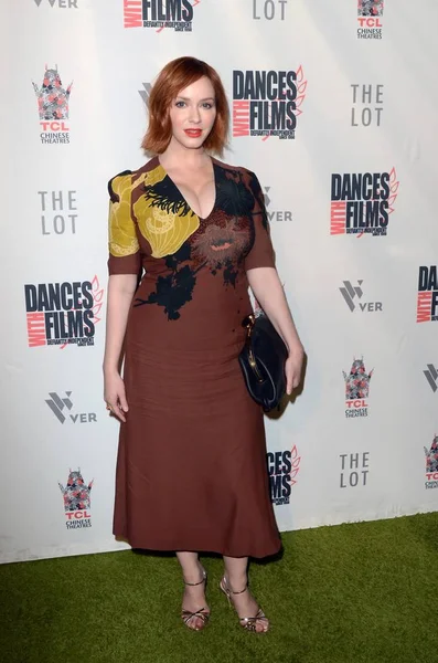 Aktorka Christina Hendricks — Zdjęcie stockowe