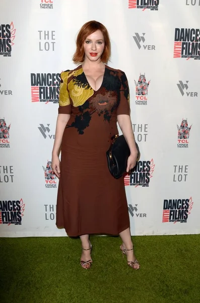 Skådespelerskan Christina Hendricks — Stockfoto