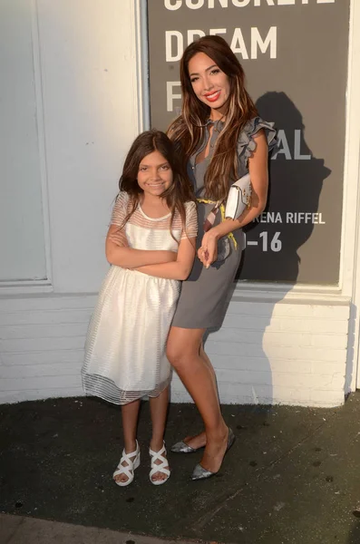 Sophia Laurent Abraham, Farrah Abraham — Stock fotografie