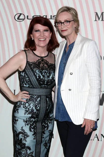 Kate Flannery, Jane Lynch — Stockfoto