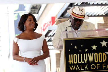 Niecy Nash, Cedric Entertainer Niecy Nash yıldızı Hollywood at yürümek şöhret töreni, Hollywood, Ca 07-11-18