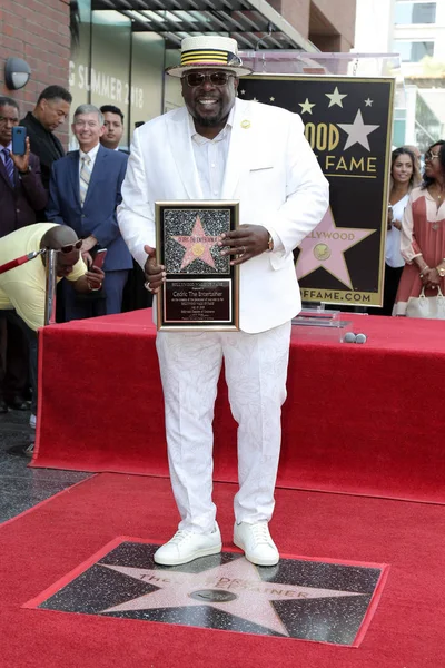 Cedric Entertainer Cedric Entertainer Star Hollywood Walk Fame Hollywood — Stock Photo, Image