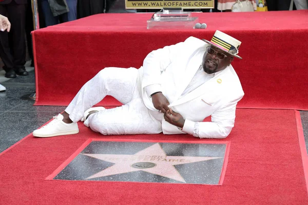 Cedric Underhållare Cedric Entertainer Star Hollywood Walk Fame Hollywood — Stockfoto