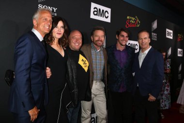 Patrick Fabian, Betsy Brandt, Dean Norris, Bryan Cranston, Rj Mitte, Bob Odenkirk
