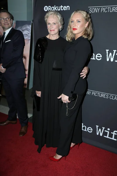 Glenn Close, Annie Starke — Zdjęcie stockowe