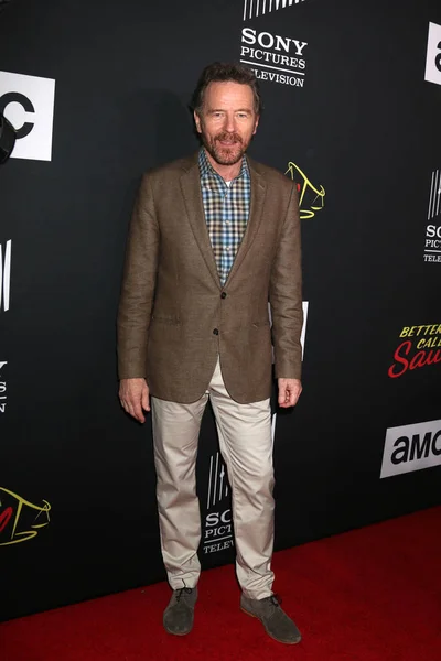 Actor Bryan Cranston — Foto de Stock