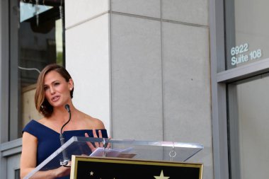 Jennifer Garner, Jennifer Garner yıldız töreni, Hollywood Walk of Fame, Hollywood, Ca 08-20-18