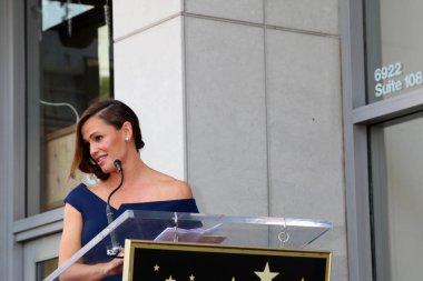 Jennifer Garner, Jennifer Garner yıldız töreni, Hollywood Walk of Fame, Hollywood, Ca 08-20-18