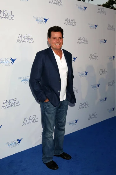 Charlie Sheen Angel Awards 2018 Projektets Ängel Mat Los Angeles — Stockfoto