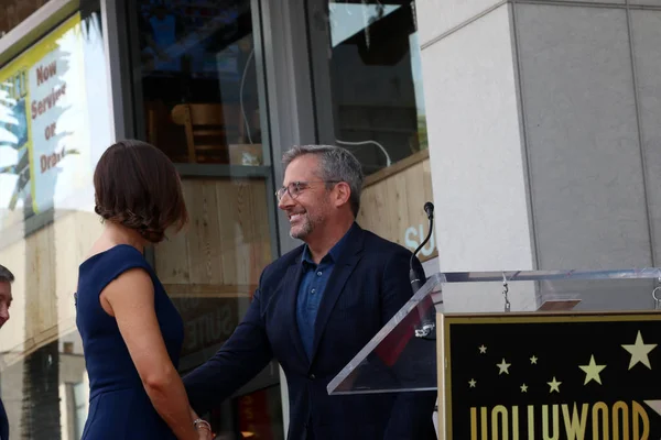 Jennifer Garner Steve Carell Jennifer Garner Star Ceremony Hollywood Walk — Foto de Stock