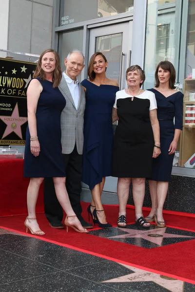 Susannah Carpenter Cerimônia Jennifer Garner Star Hollywood Walk Fame Hollywood — Fotografia de Stock