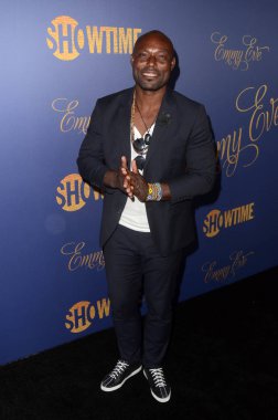 Jimmy Jean Louis adlı gösteri zamanı Emmy yılbaşı partisi, Chateau Marmont, West Hollywood, Ca 09-16-19