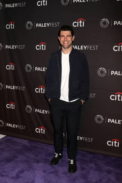 Max Greenfield 2018 Paleyfest Fall Previews Cbs Paley Center Media — Stock Photo, Image