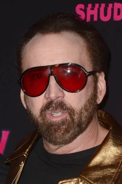 Nicolas Cage Den Mandy Los Angeles Speciella Screening Egyptiska Teater — Stockfoto